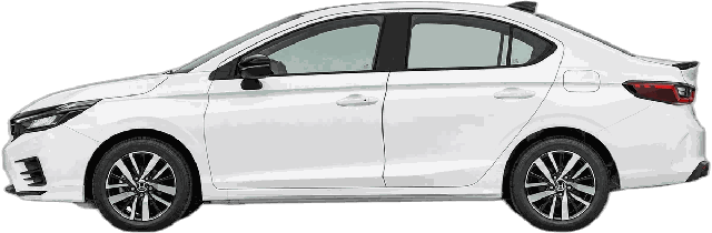Honda City 실차 측면